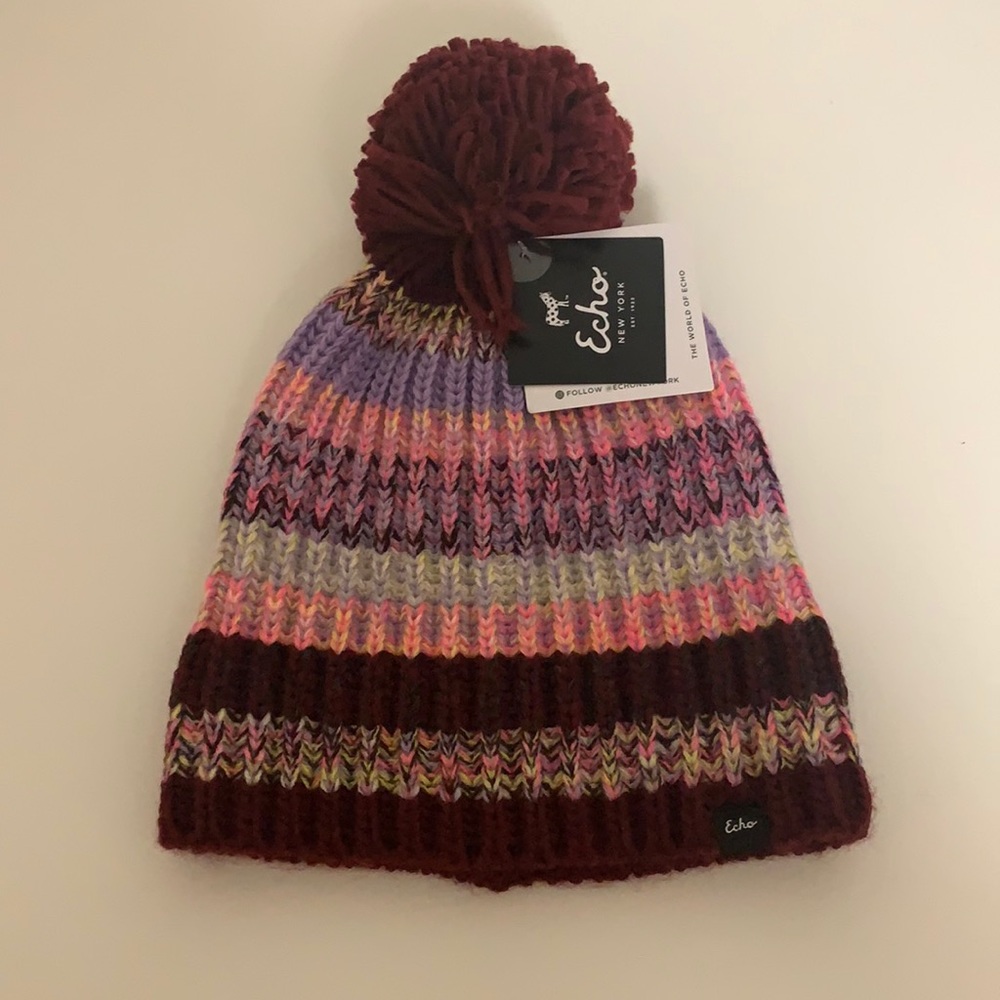 Multicolored Echo‎ beanie